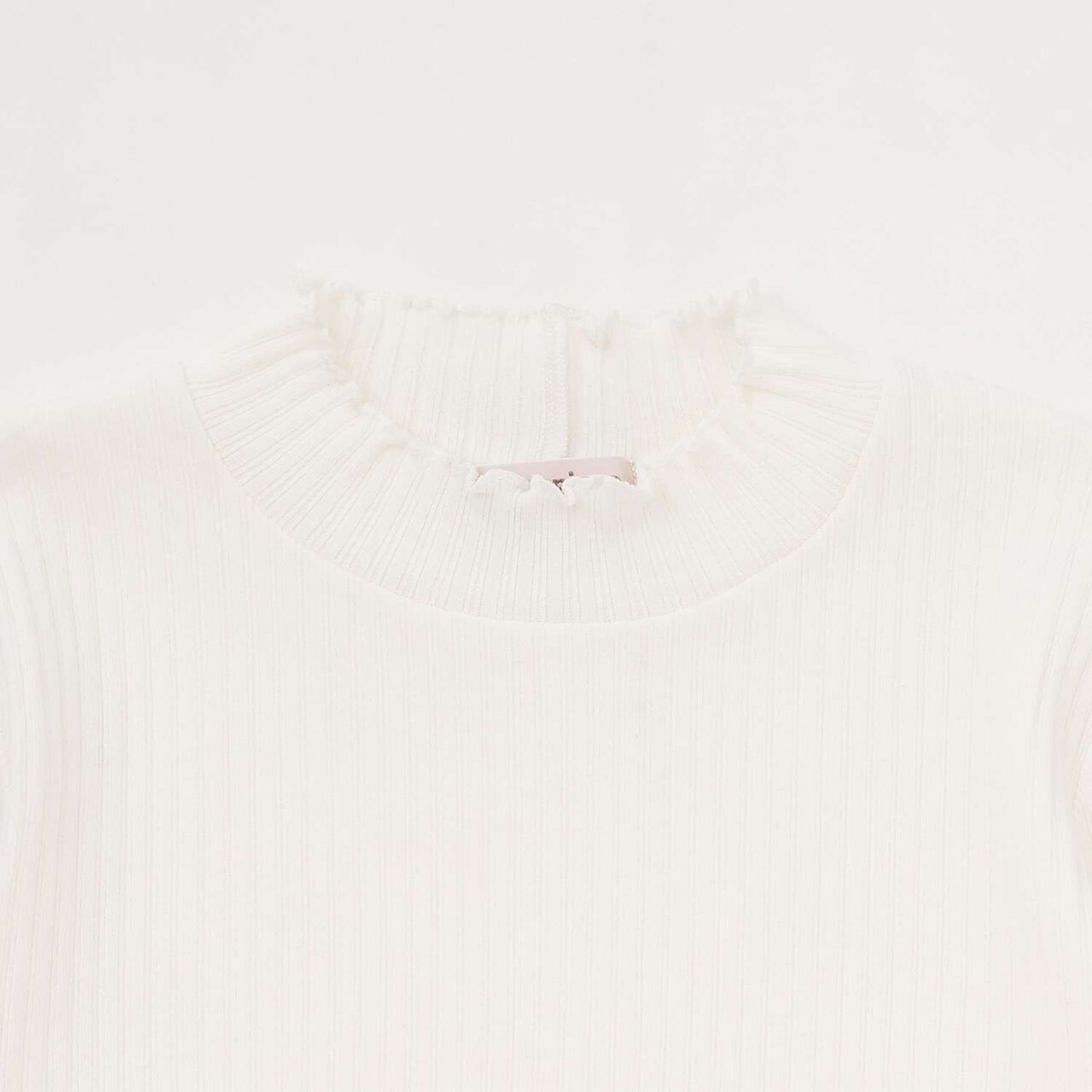 Sailor Cardigan & High Neck T-Shirt Set,Ivory, large image number 6