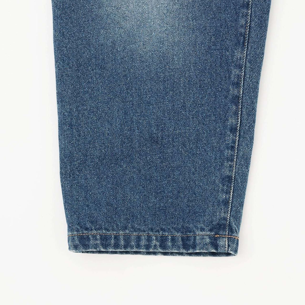 [Tomo Denim] Straight Denim Pants,Blue, large image number 7
