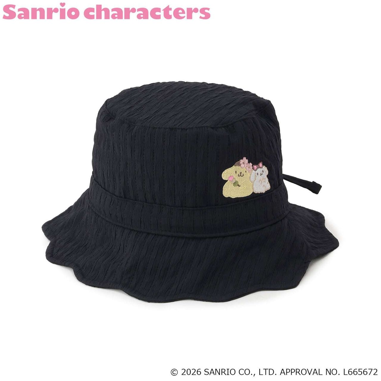 [Sanrio Characters] Scallop Ribbon Hat,Navy, large image number 0