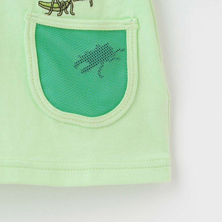 [Restock of Popular Item] Insect Pocket Short Sleeve T-Shirt,Light green, medium image number 6