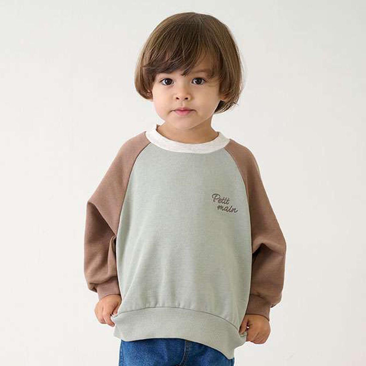 Affordable Boys Sweatshirt,Emerald green, large image number 0