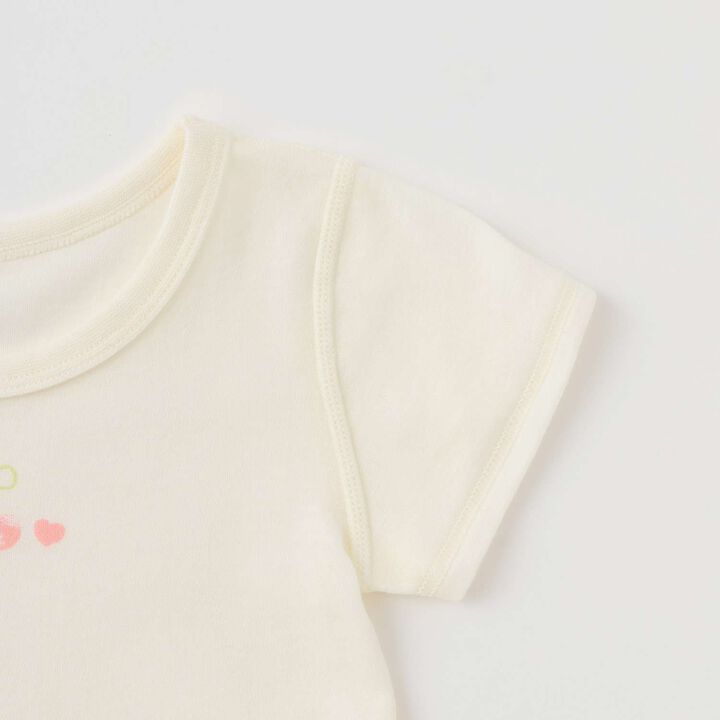 Short-Sleeve Undershirt,Pink, medium image number 3