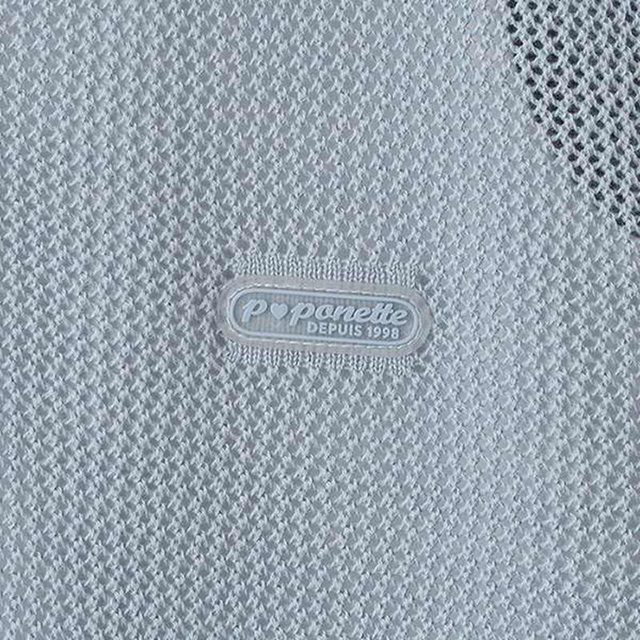 Mesh Short-Sleeve Polo Knitwear,Blue, large image number 15