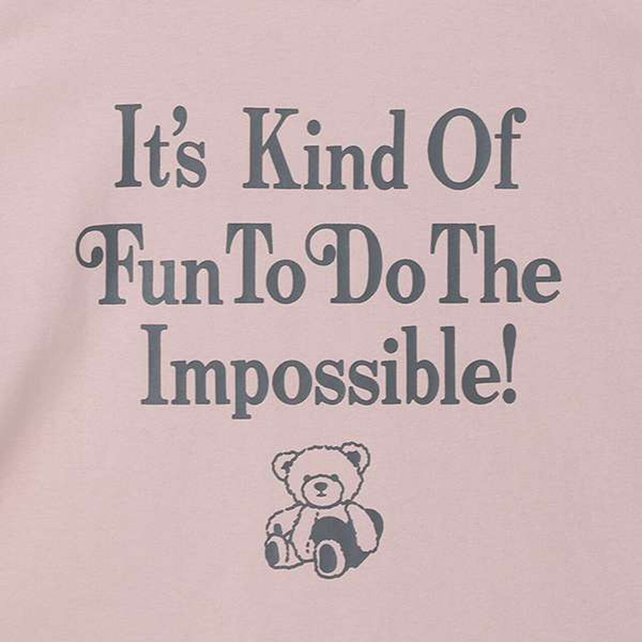 Bear Embroidery T-Shirt,Off white, large image number 11