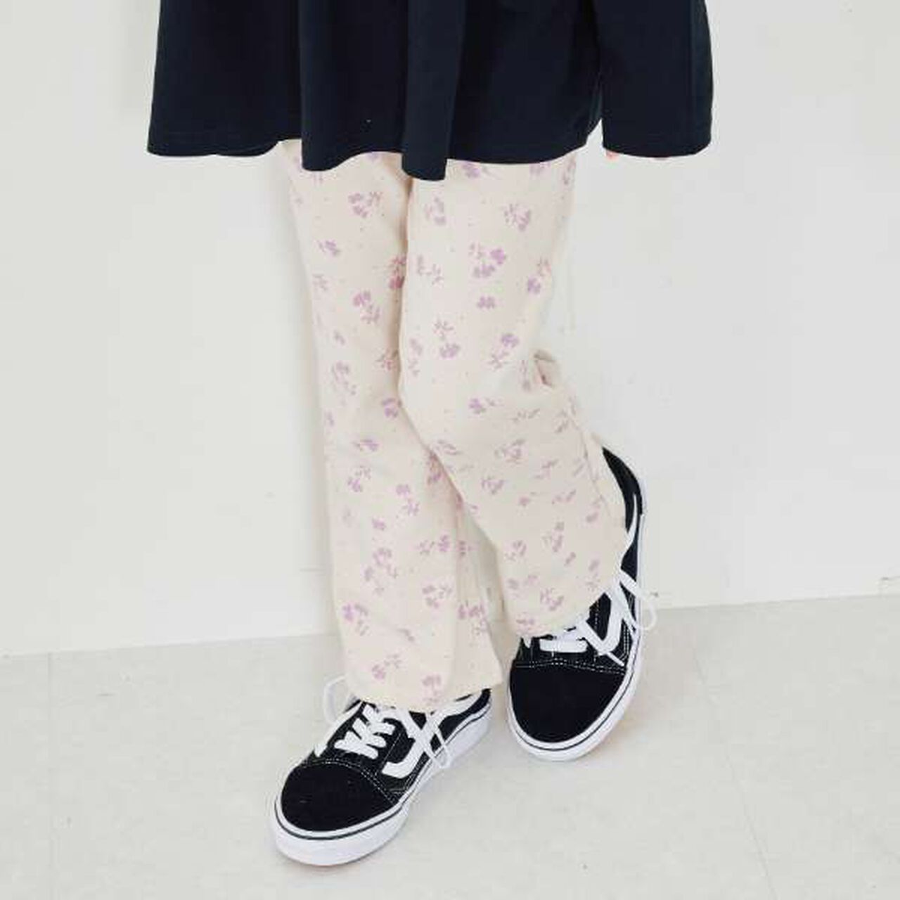 [Anti-Stain] Flare Leggings,Cream, large image number 11