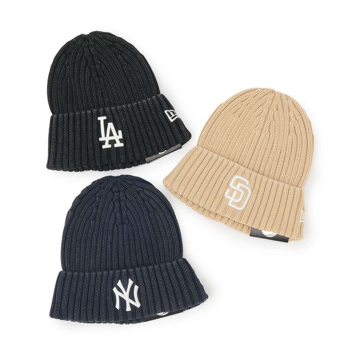[NEW ERA] 水洗加工針織帽,黑色, medium image number 4