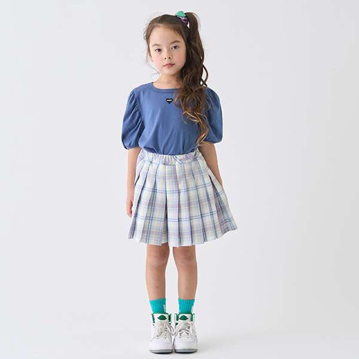 Check Pleats Culottes,Black, medium image number 25