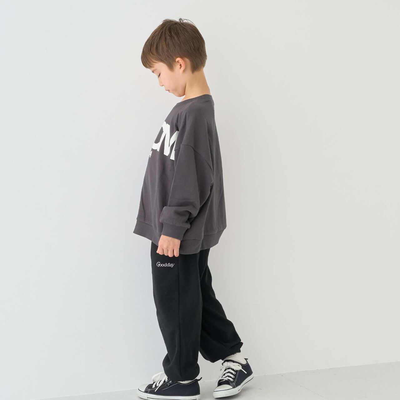 [Muteki Sweatshirt] Stain-Resistant, Quick-Dry & Anti-Pill Wide Sweatshirt [MNCM],Purple, large image number 4
