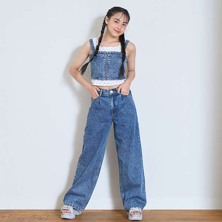 [100% Cotton] Denim Outfit Set,, medium