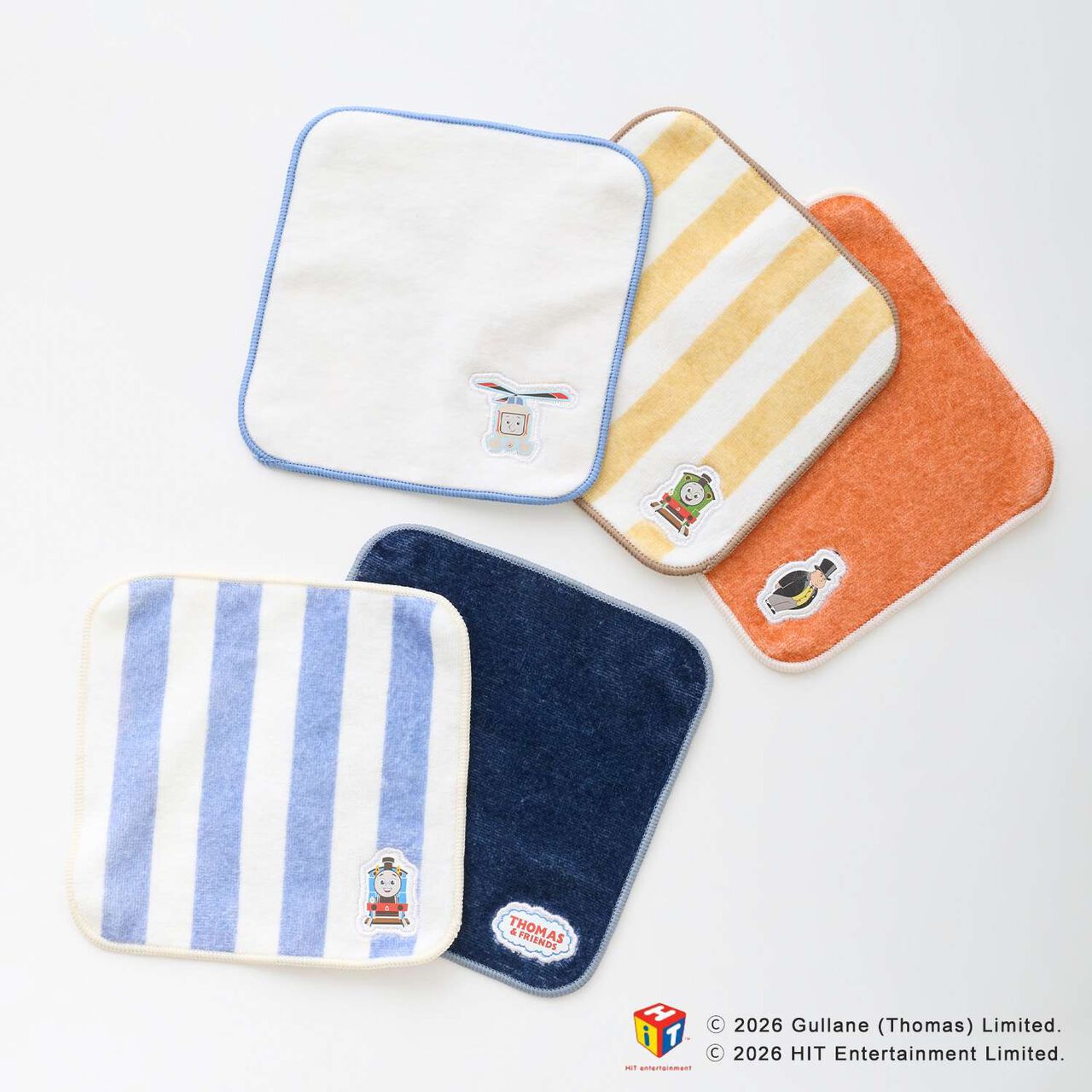 [Thomas the Tank Engine] Handkerchief,Gray, large image number 4