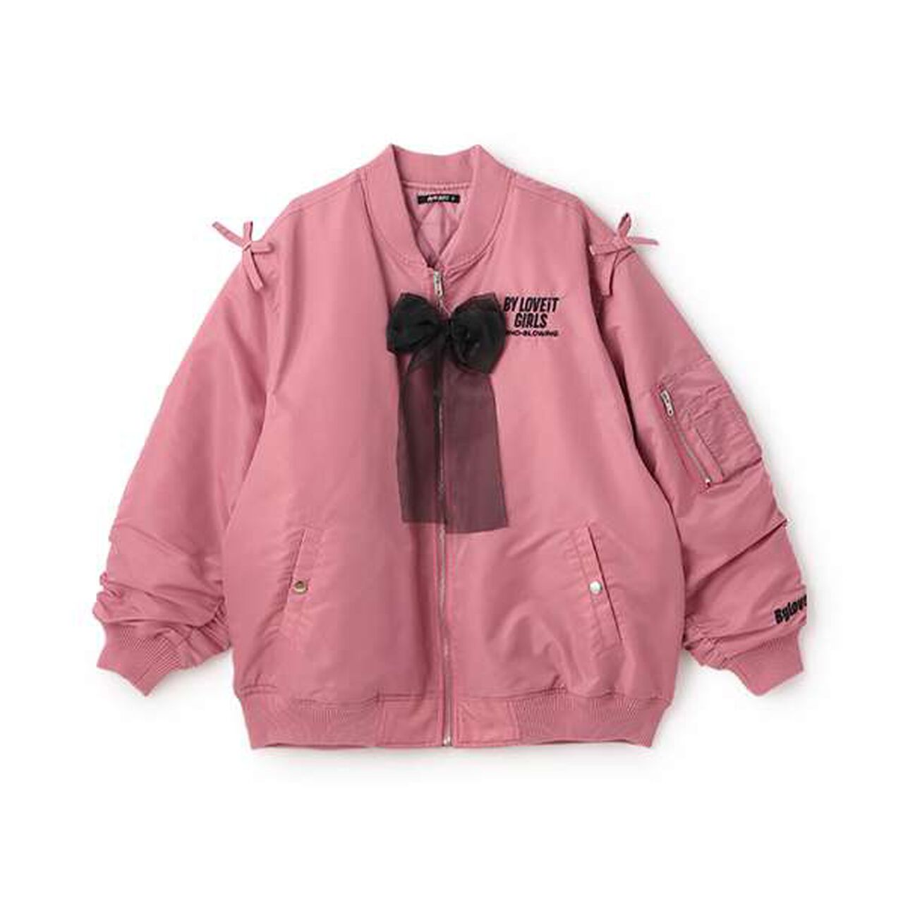 2 WAY Ribbon MA-1,Khaki, large image number 13