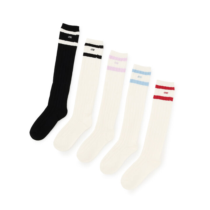 [LTXC] Line Loose Socks,Sax blue, medium image number 3