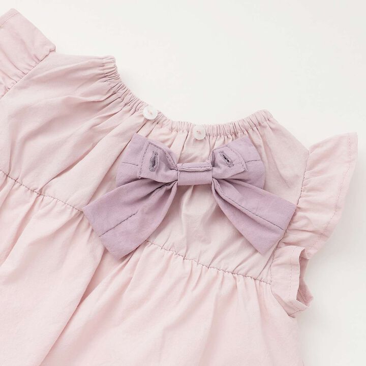 Link Strawberry Embroidery OP Romper,Off white, medium image number 14