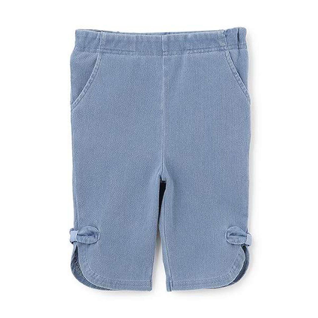 [Smile Series] Side Ribbon 7/8 Length Pants,Multi color, large image number 6