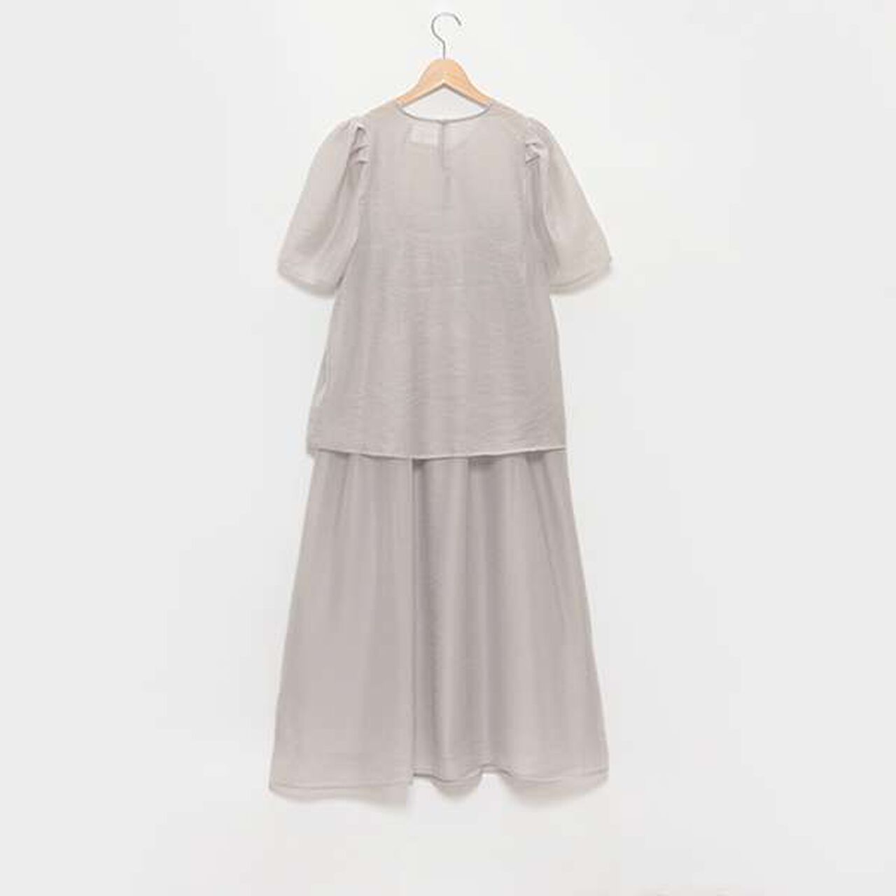 [LADIES] Bustier Dress Set,Gray, large image number 14