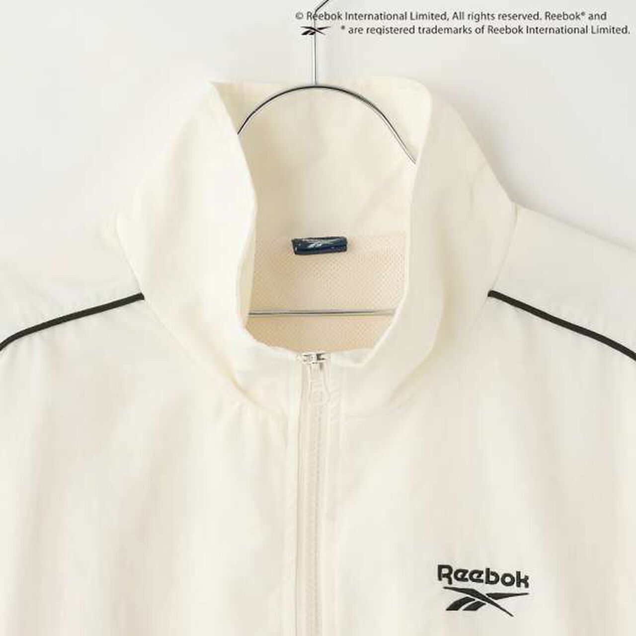 [Reebok] Nylon Bomber Jacket,Off white, large image number 15