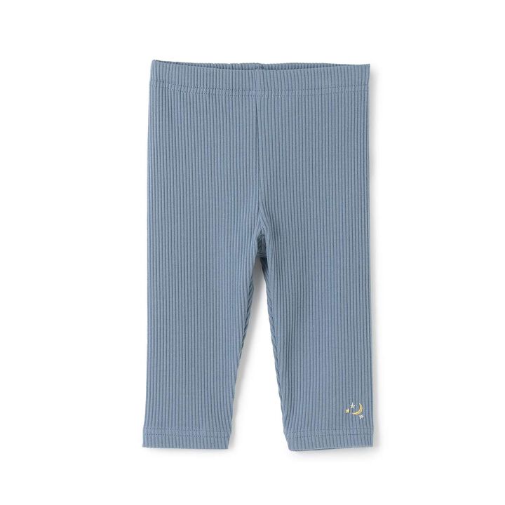 Star Embroidered 9/10 Length Leggings,, medium