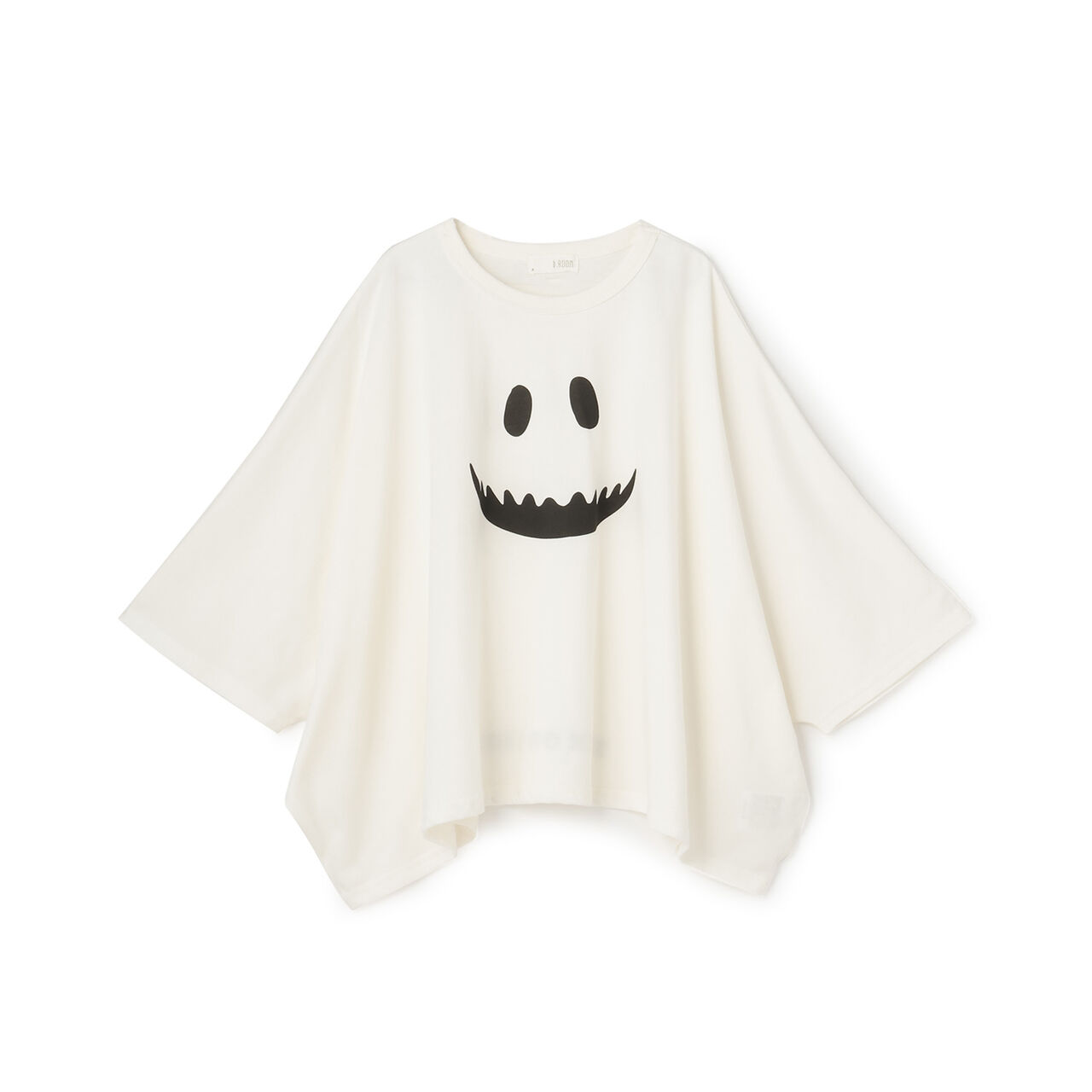 [Halloween] Stain-Resistant, Quick-Dry & UV-Protection Ghost T-Shirt,Ivory, large image number 11