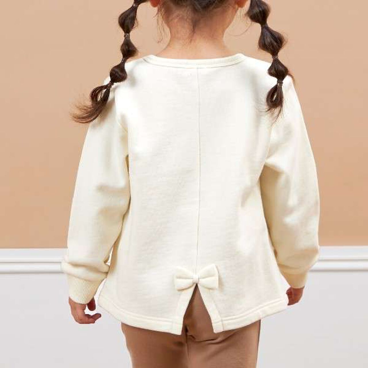 KP London Mimi Print Appliqué Trainer (80-150),Off white, large image number 15