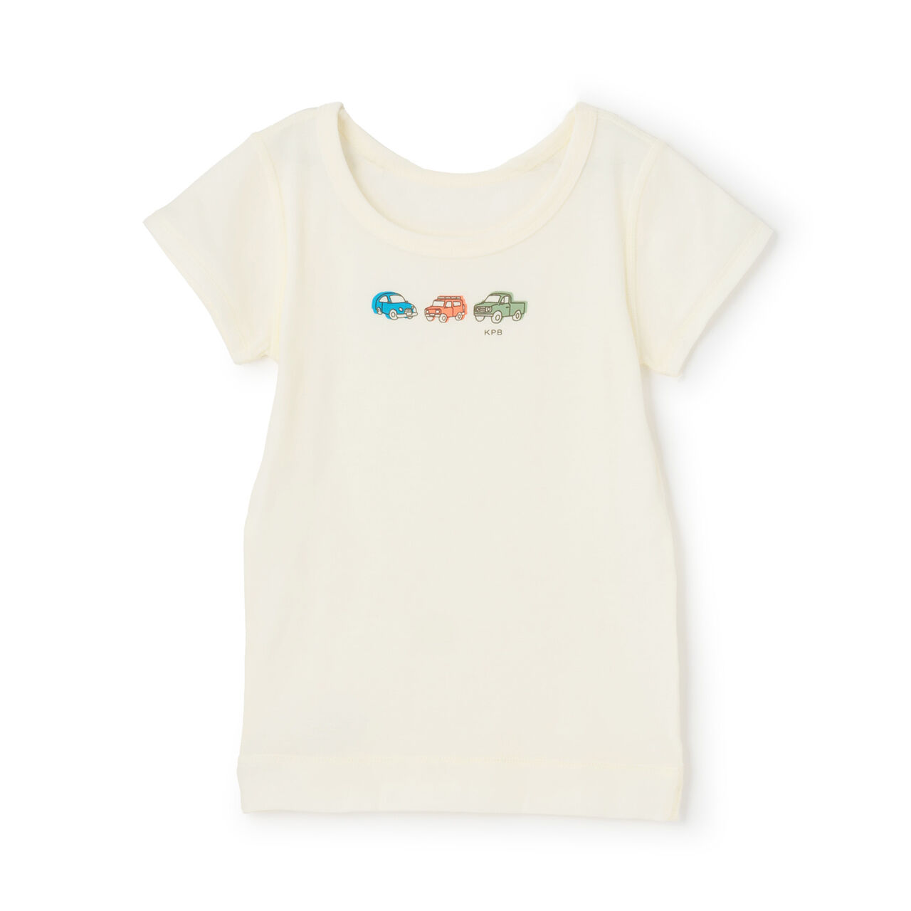 Short-Sleeve Undershirt,Off white, large image number 0