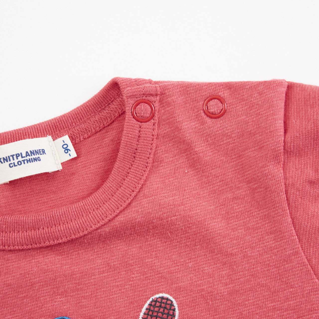 Gorilla Embroidery Short Sleeve T-Shirt (80-90),Blue, large image number 6