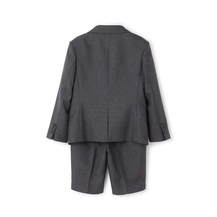 [Formal] Gray Jacket + Half Pants Set,Gray, medium image number 8