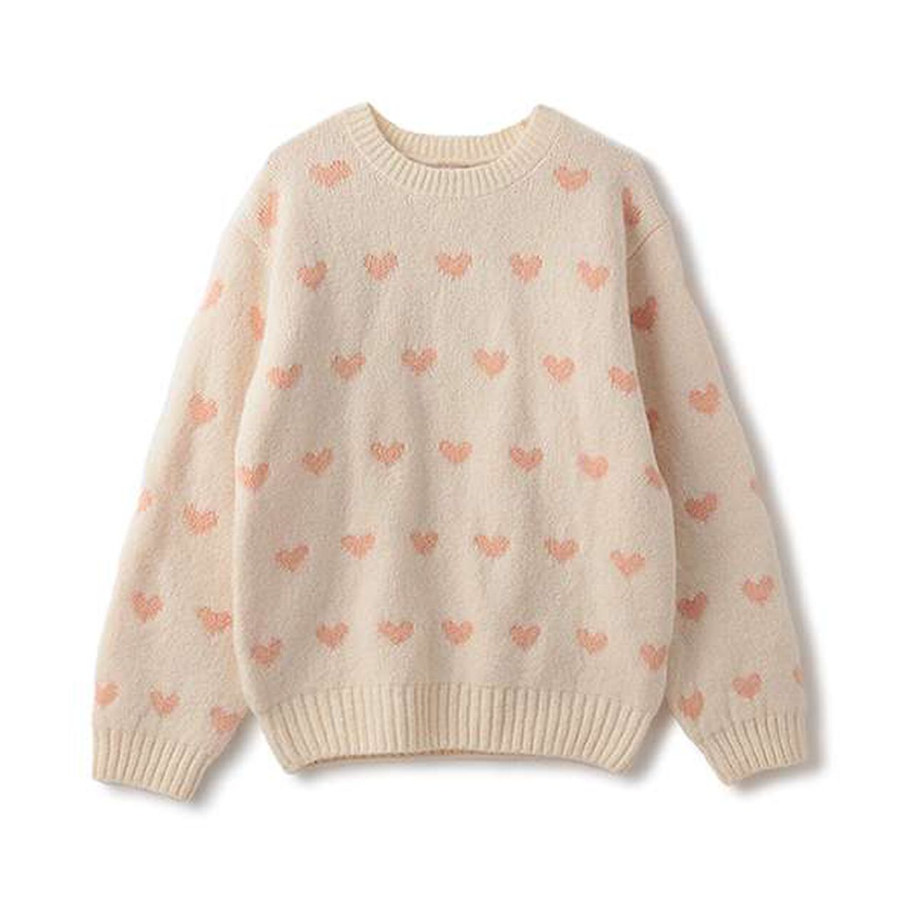 Fluffy and Soft/Matching Assortment Knitwear (Junior Size),Light blue, large image number 11