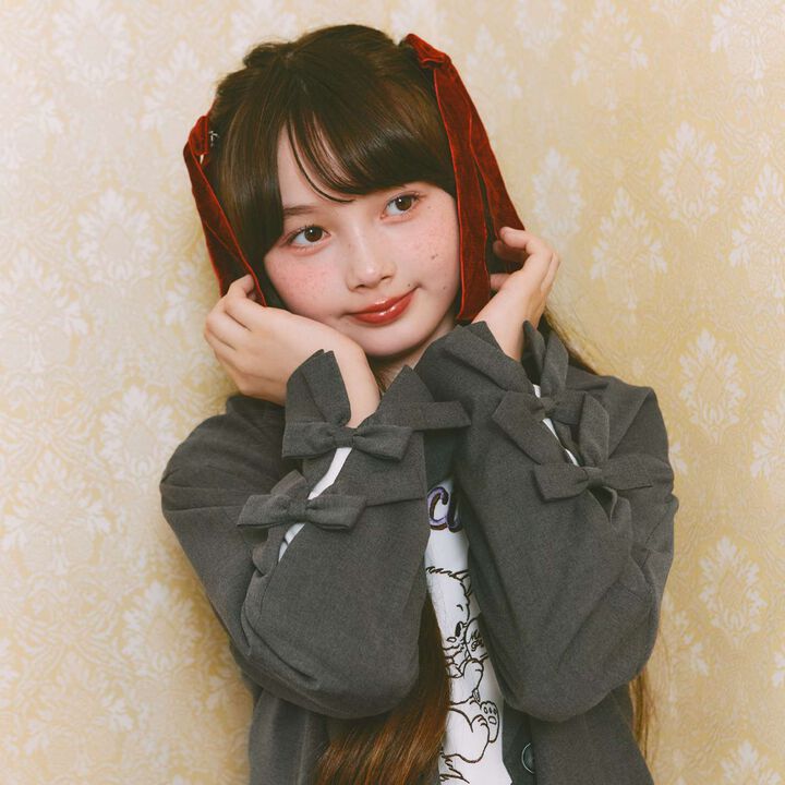 Tailored Ribbon Jacket,Brown, medium image number 16