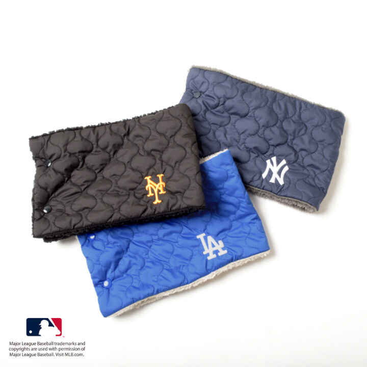 [MLB] Team Logo Quilted Neck Warmer,Black, medium image number 2