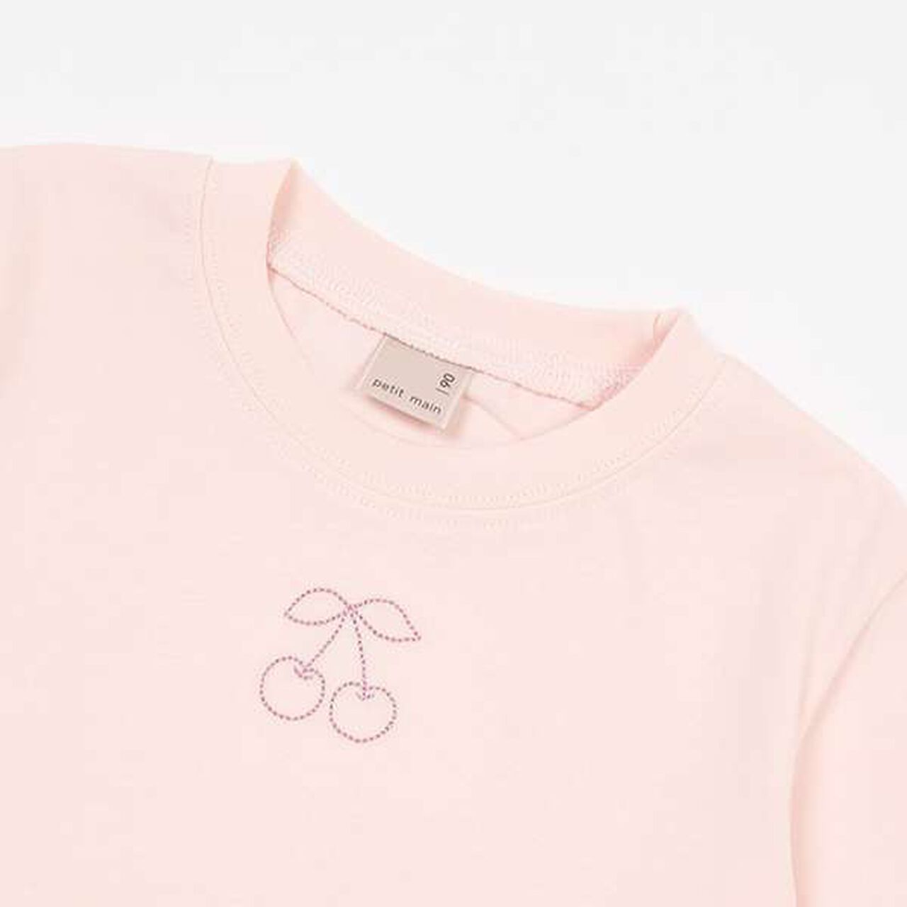 [GOOD PRICE] Cool Touch] Embroidered T-Shirt,Off white, large image number 16