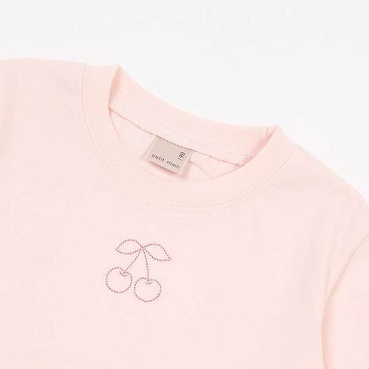 [GOOD PRICE] Cool Touch] Embroidered T-Shirt,Off white, medium image number 16