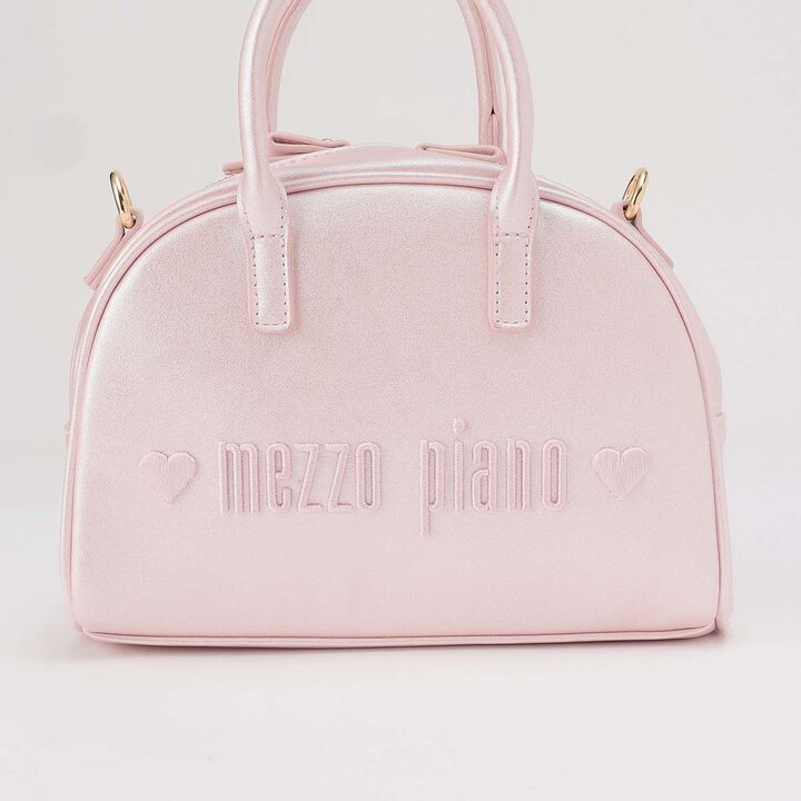 Heart Mirror 2 WAY Shoulder Bag,Light pink, medium image number 3