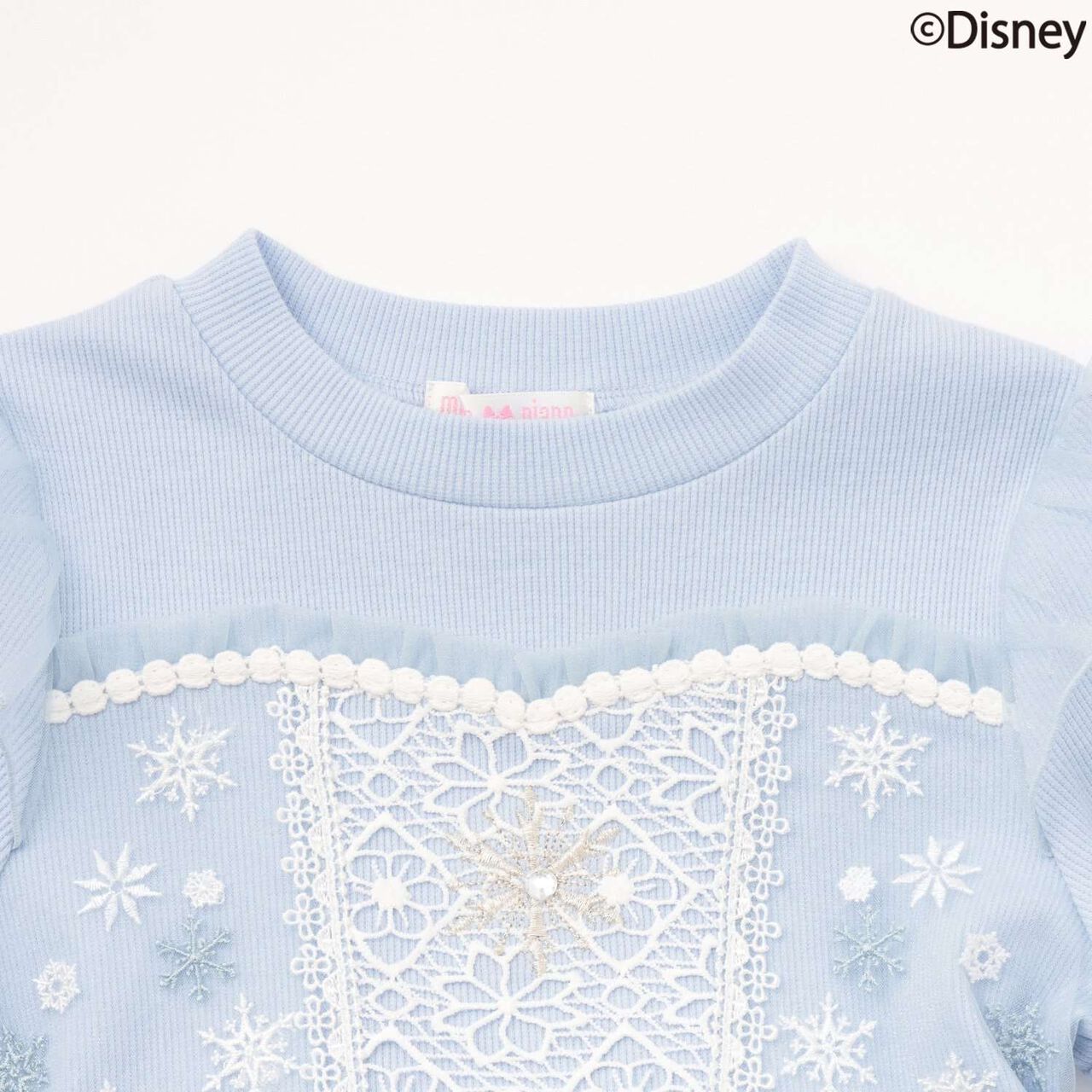 [Elsa] Frozen One-Piece Dress,Sax blue, large image number 2