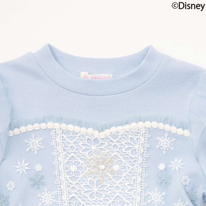 [Elsa] Frozen One-Piece Dress,Sax blue, medium image number 2