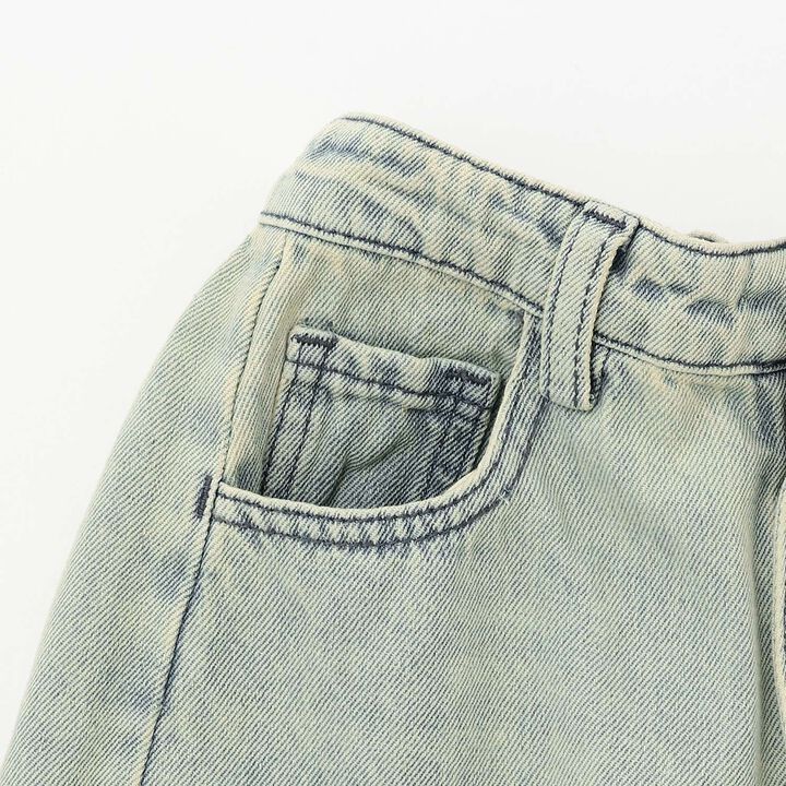 Side Panel Distressed Denim,Blue, medium image number 4