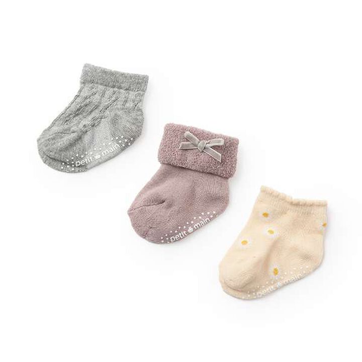 Baby 3-Pack Socks,Light blue, medium image number 11