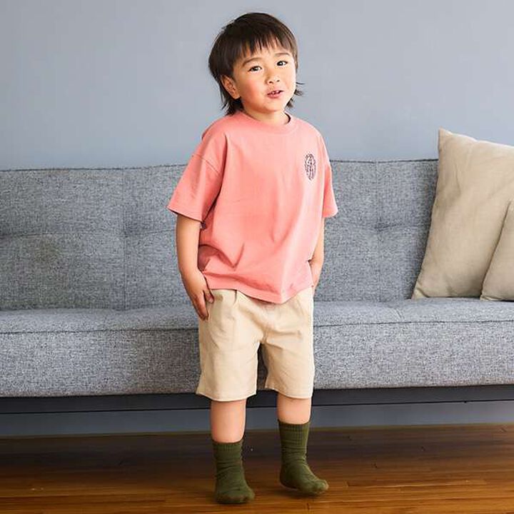 [100% Cotton 365D.] Wide T-Shirt with Embroidery,White, medium image number 6