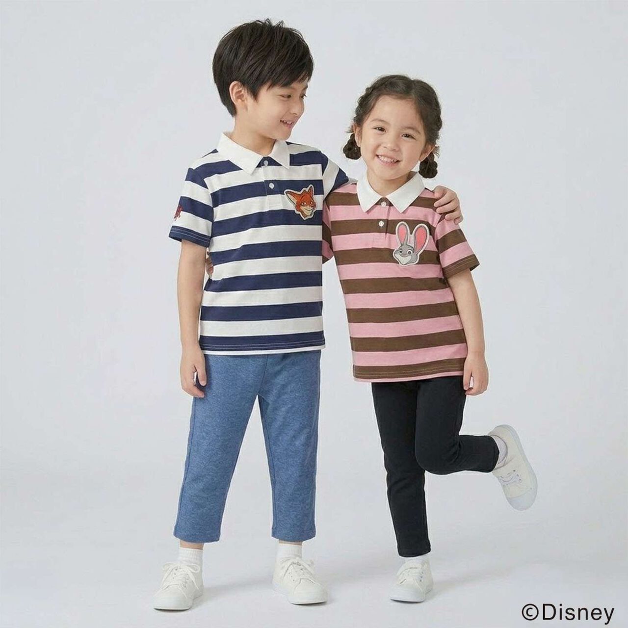[Zootopia] Polo Shirt,Pink, large image number 6