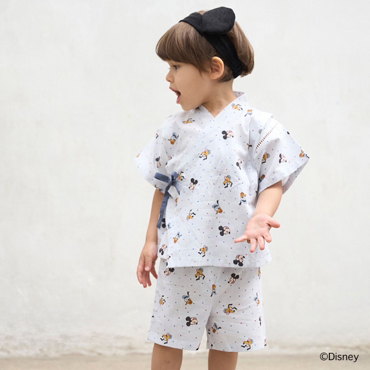 [Disney] All-Over Pattern Jinbei,Light pink, large image number 6