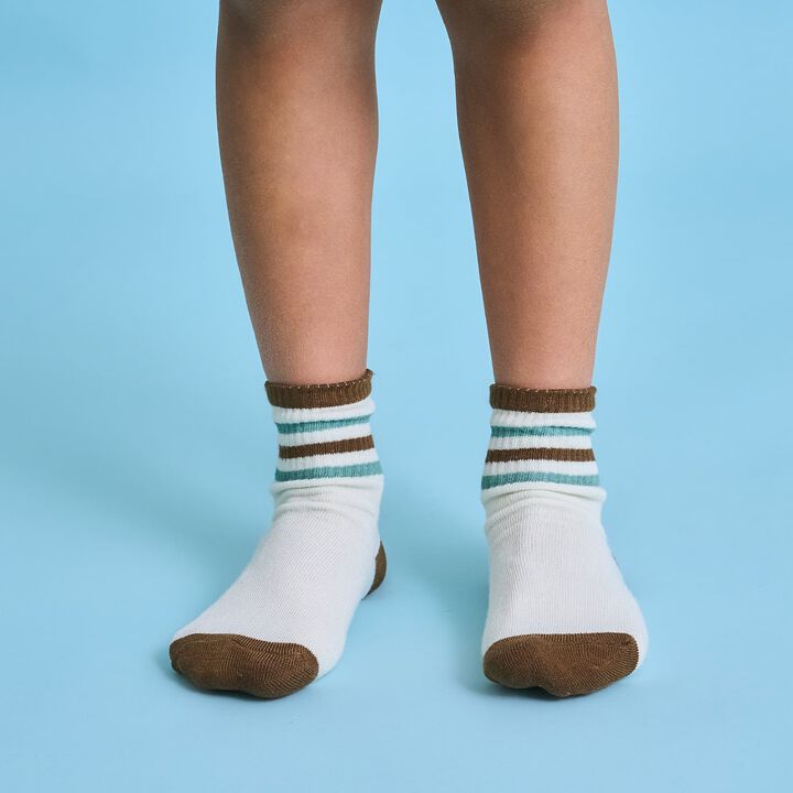 Line Assorted Crew Socks,Dark brown, medium image number 11