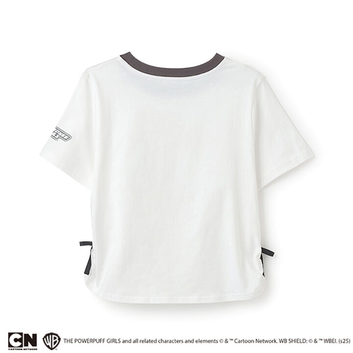 [The Powerpuff Girls] Ringer T-Shirt,Off white, medium image number 8