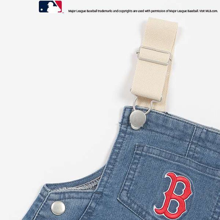 MLB Kids' Overall Skirt,Off white, medium image number 13