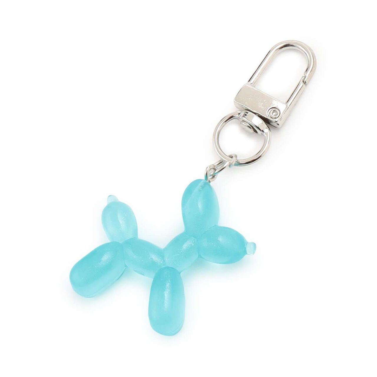 [For Preschool Use] [Safe] Glow-in-the-Dark Balloon Art Keychain,Turquoise, large image number 4