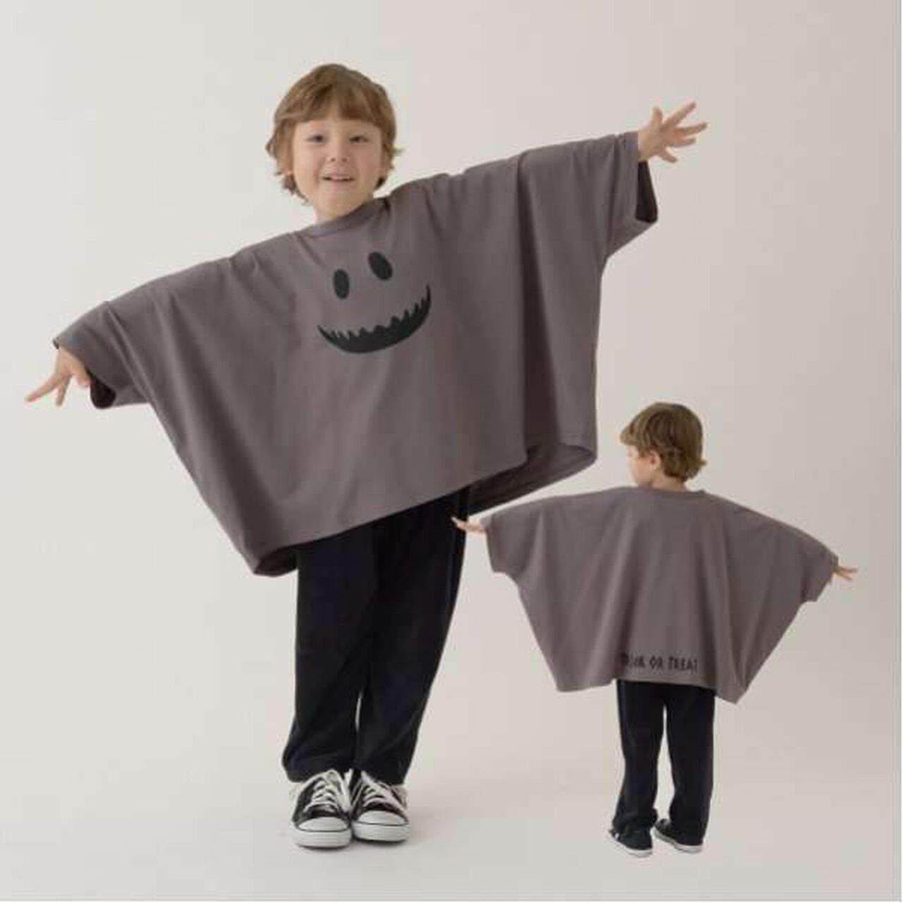 [Halloween] Transforming Ghost T-Shirt,Black, large image number 15