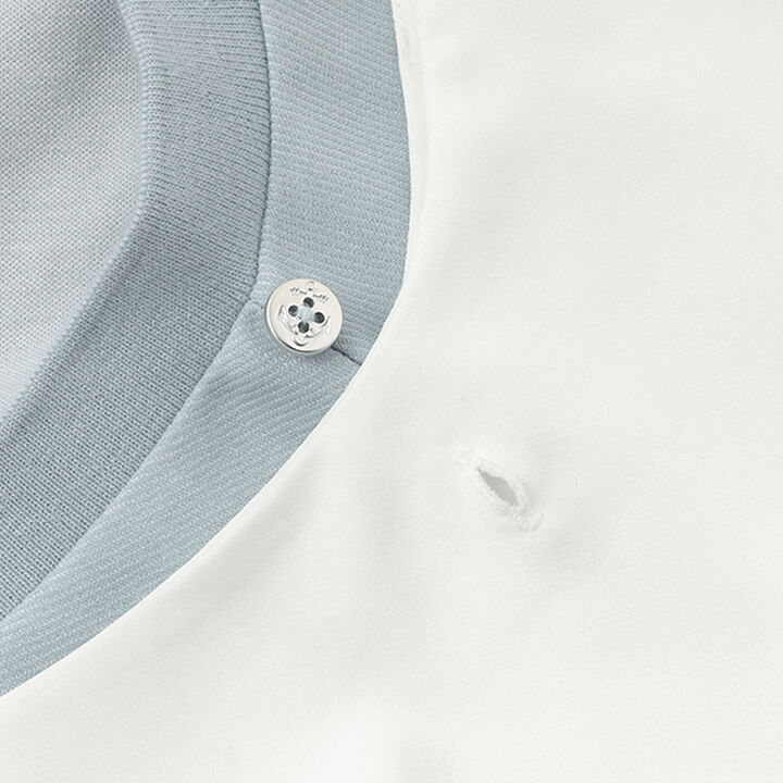 Cut Denim 2 WAY Sailor Top,Navy, medium image number 6