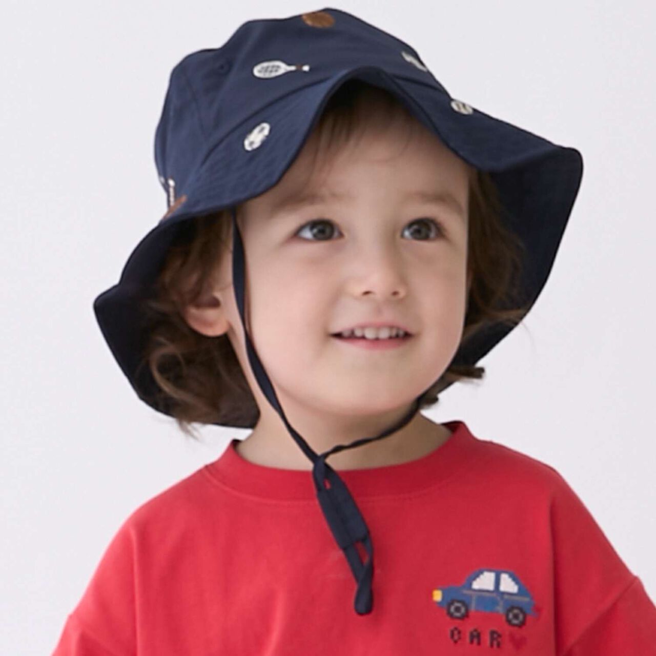 [Heat-Resistant] Embroidered Bucket Hat,Pink, large image number 10