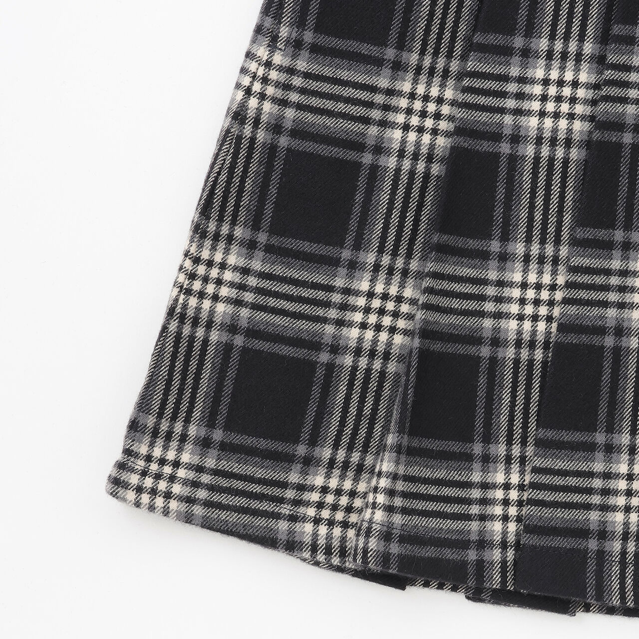 [Link] Checkered Skirt with Shorts (Junior Size),Brown, large image number 5