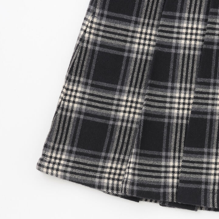 [Link] Checkered Skirt with Shorts (Junior Size),Brown, medium image number 5