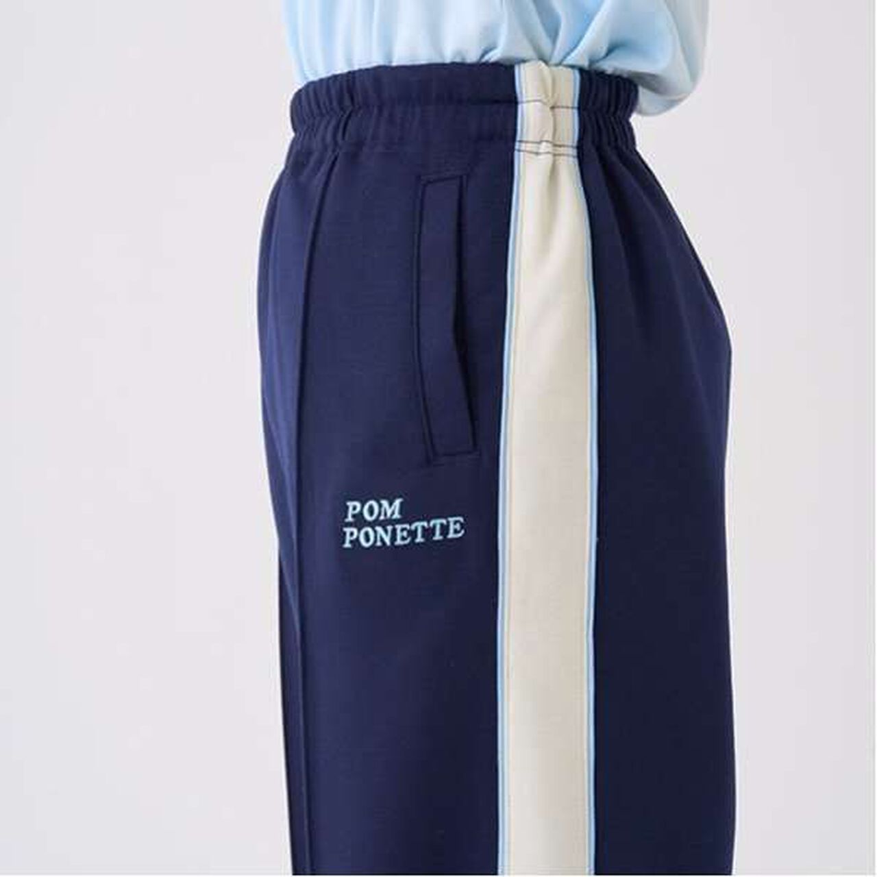 Mint-kun Track Pants,Navy, large image number 7