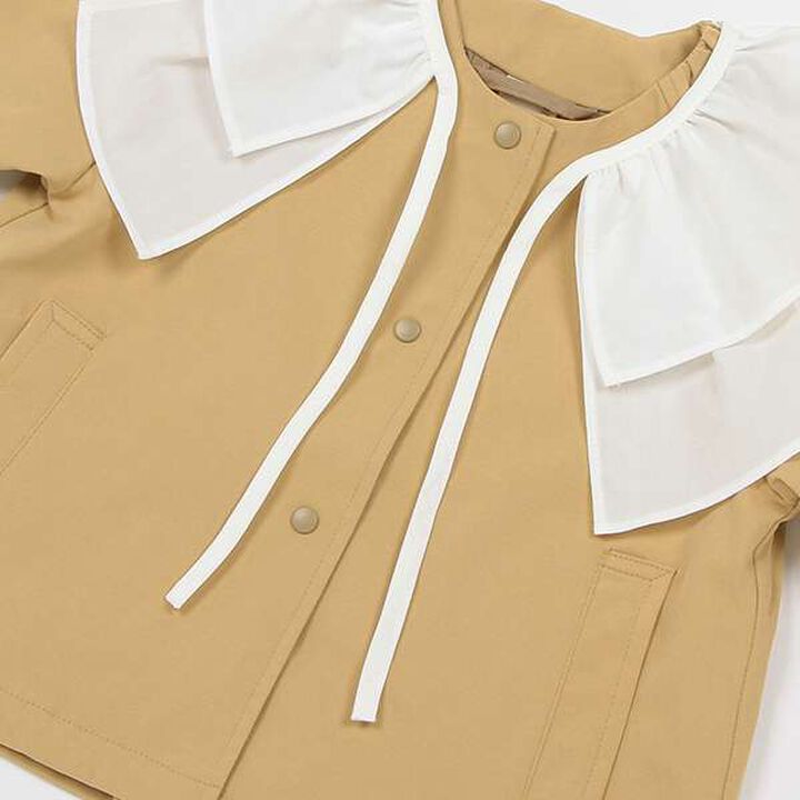 [Link] 2 Way Half Coat,Light beige, medium image number 13